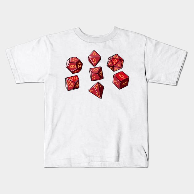 Dice Kids T-Shirt by Dojaja